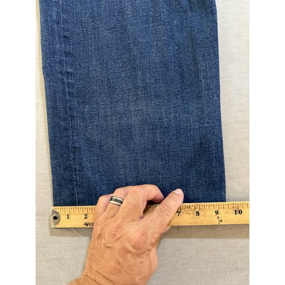 Lucky Brand Straight Jeans Mens 38 Blue Denim Pocketed Zip 38X31. - Picture 12 of 12